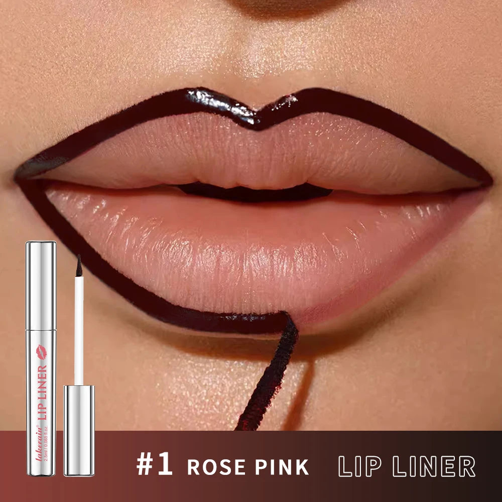 Peel off lip stain in rose pink for a long-lasting lip color