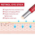 Retinol eye cream for dark circles in stick form, brightens under eyes