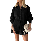Vacation Outfits for Women - VacationGrabs Lantern Sleeve
