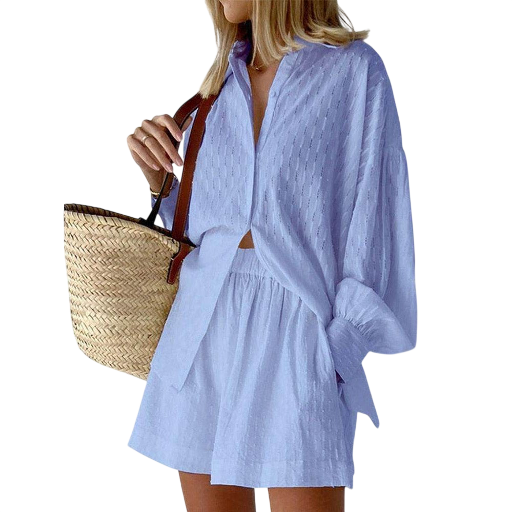 Vacation Outfits for Women - VacationGrabs Lantern Sleeve