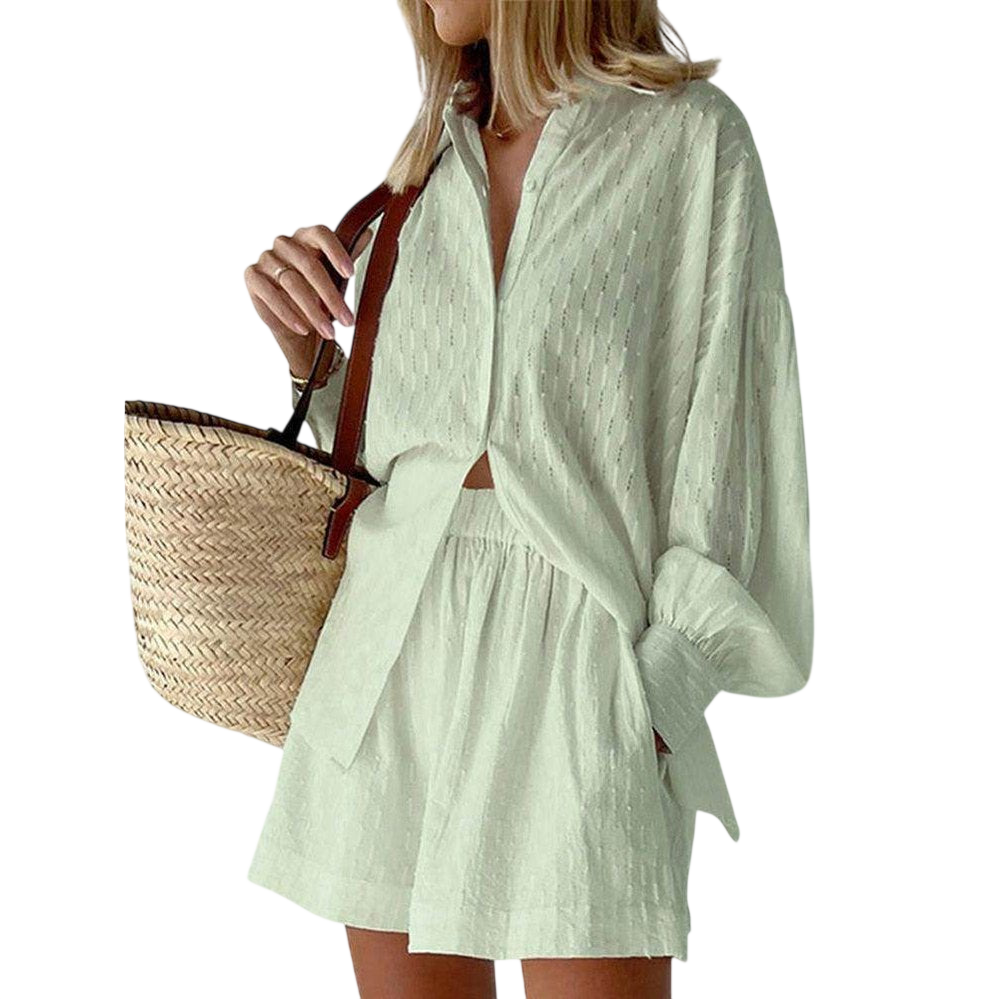 Vacation Outfits for Women - VacationGrabs Lantern Sleeve