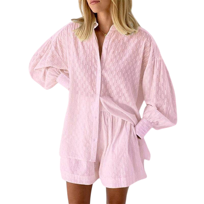 Vacation Outfits for Women - VacationGrabs Lantern Sleeve