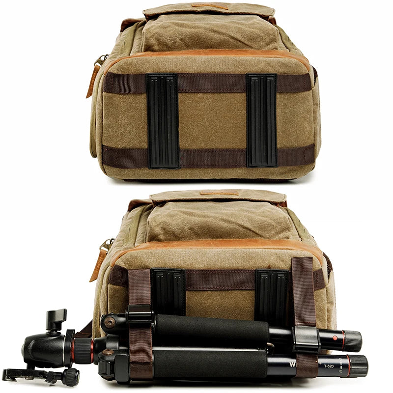 Vacuum-sealed camera bag, large capacity for outdoor photography gear