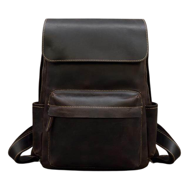 VacationGrabs Large Leather Travel Bags Backpack