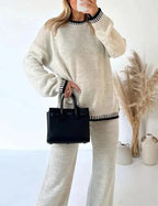 LÁVINE™ Women Two Piece Suit – Elegant Warm Tailored Set