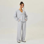 LÁVINE™ Oversized Loungewear Set – Cozy Cardigan & Pants