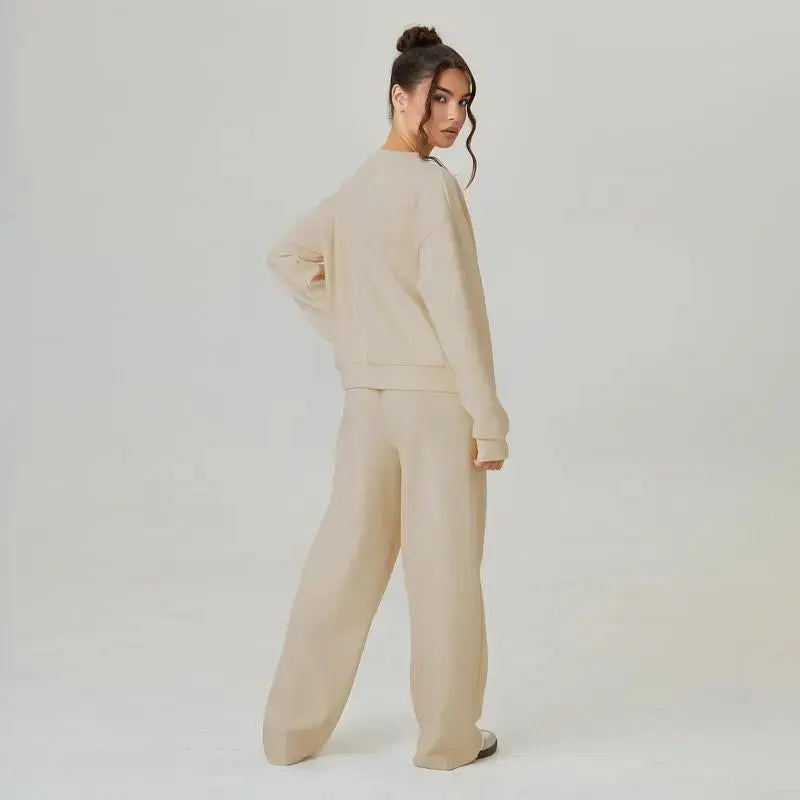 Ensemble loungewear oversize LÁVINE™ – Cardigan et pantalon confortables