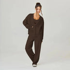 LÁVINE™ Oversized Loungewear Set – Cozy Cardigan & Pants