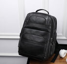 Luggage & Bags - Backpacks Leather Backpack For Men Large Capacity Travel Bag Usb Charger