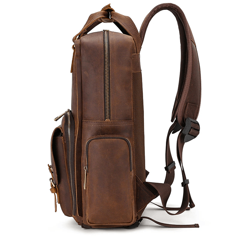 Outdoor leather bag