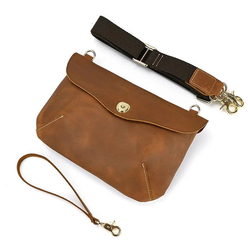 Wallets, Handbags & Accessories Leather Clutch Bag W Shoulder Strap And Wristlet Luxury Crossbody Bags