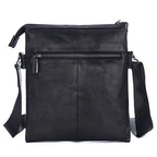 Black leather crossbody mini bag for everyday use