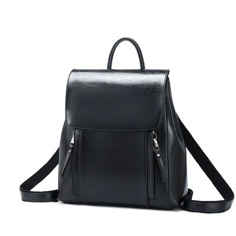 black leather crossbody mini bag for stylish everyday use