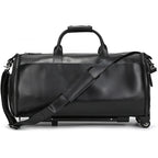 Black leather crossbody mini bag for stylish and convenient travel