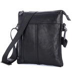 Black leather crossbody mini bag for everyday use