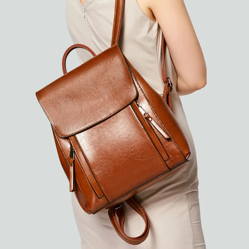 Brown leather crossbody mini bag for stylish everyday use