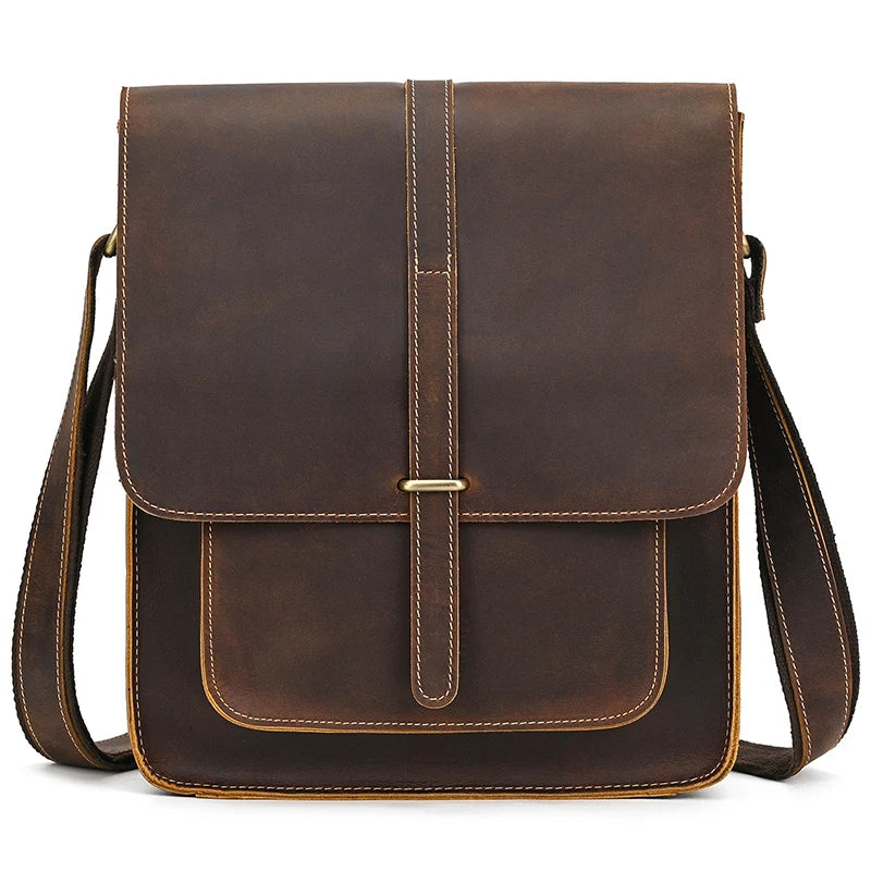 brown leather crossbody mini bag perfect for everyday use