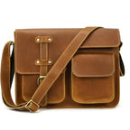 Brown leather crossbody mini bag for stylish everyday use