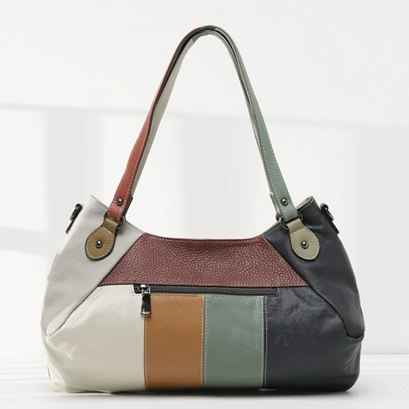 Colorful leather crossbody mini bag for stylish everyday use