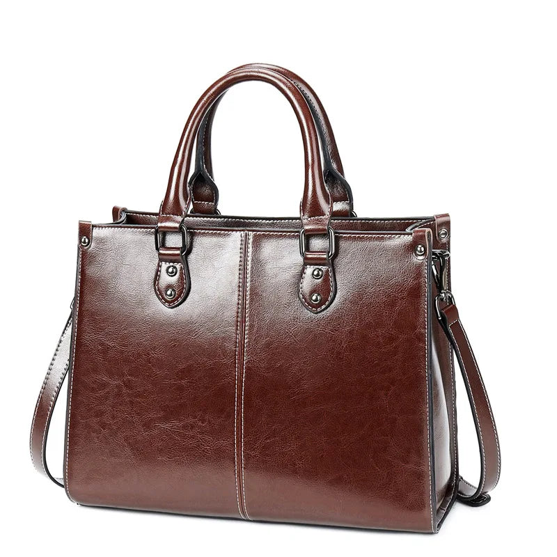 Brown leather crossbody mini bag, stylish and versatile for everyday use
