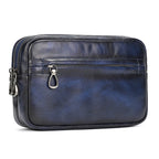 Navy leather crossbody mini bag for stylish everyday use