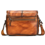 Brown leather crossbody mini bag, perfect for daily use