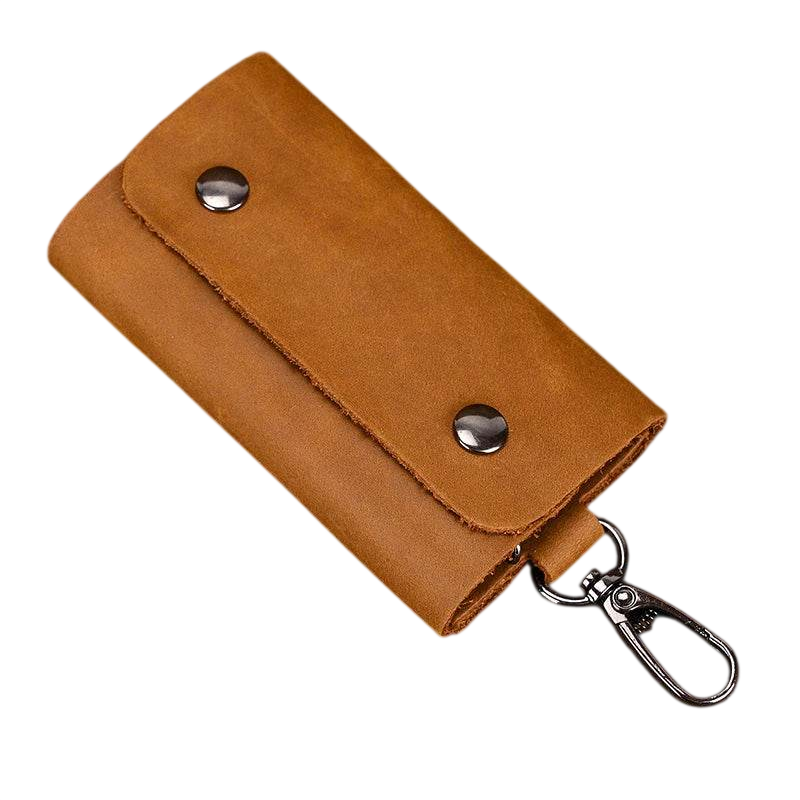 Leather Key Wallet for Car Housekeeper Holder Keychain Bag