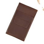 Leather Watch Case with Three Round Buckles Travel Storage