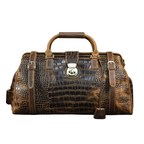 Leather Weekender Bag For Men Vintage Leather