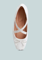 Leina Recycled Faux Leather Ballet Flats