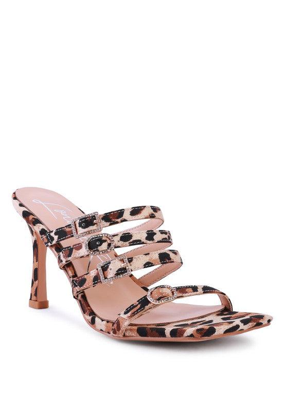 Women's Shoes - Heels Leopard Nyle Platform Heeled Sandals