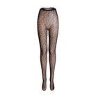 Bella Chic women's leopard print pantyhose featuring a stylish design for trendy outfits