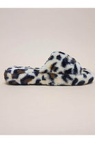 Leopard print womens slippers from Let's See Style for cozy indoor wear
