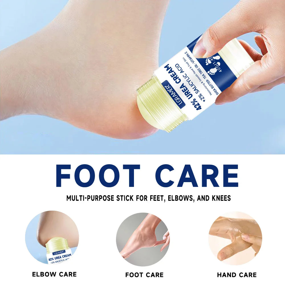 42% urea foot cream stick for moisturizing dry feet