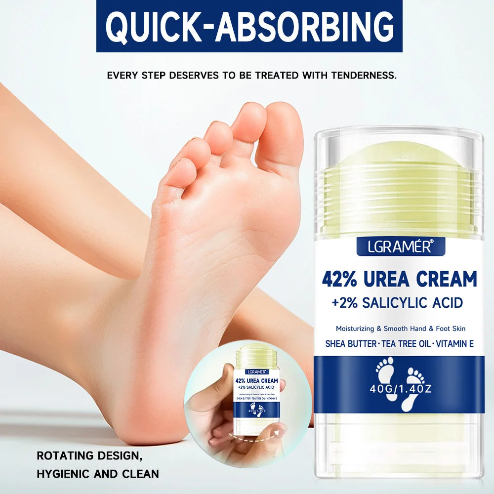 42% urea foot cream for moisturizing smooth hands and feet
