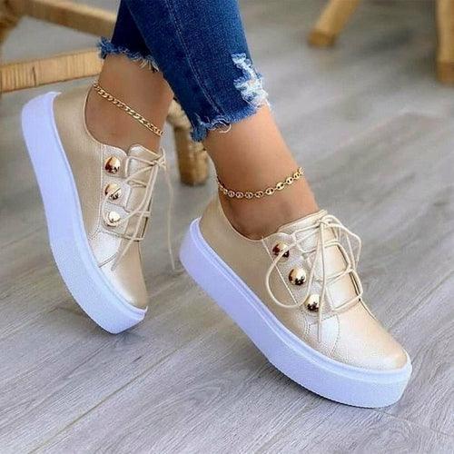 Women's Shoes - Sneakers Light Breathable Womens Fashion Shoes Casual Platform Sneakers