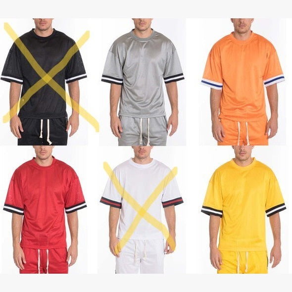 Conjunto de camiseta y pantalón corto de baloncesto VacationGrabs