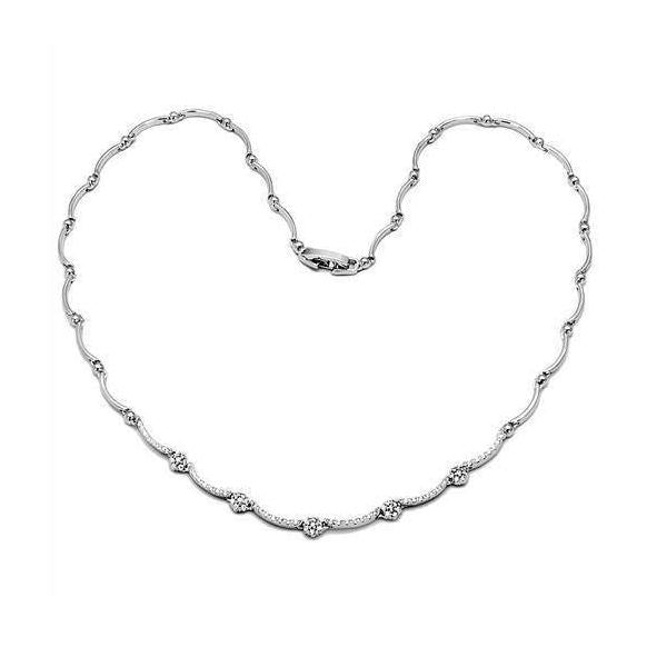 Silver necklace from VacationGrabs, perfect to pair with lightweight earrings for vacation outfits