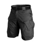 Men's lightweight quick dry shorts with multiple pockets and adjustable belt for outdoor activities