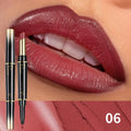 Lip liner for perfect lips with lip liner in rich mauve shade