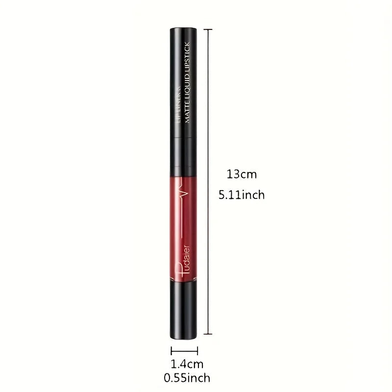 VacationGrabs liquid lipstick for defined lips with lip liner