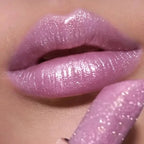 Lipstick pencil waterproof in shimmering pink for long-lasting wear