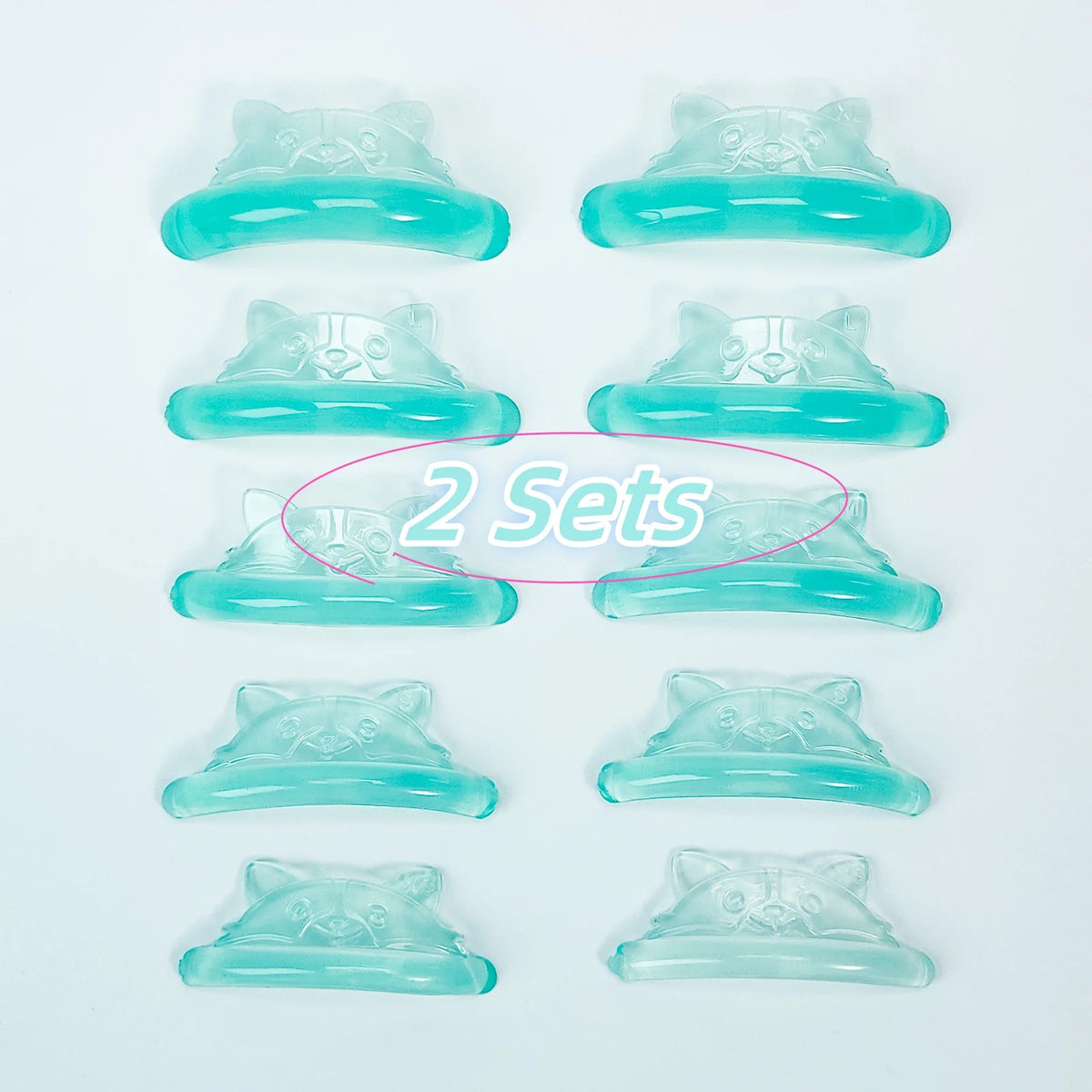 Lomansa silicone C-curl eyelash perm pad set (photo 10 of 10)