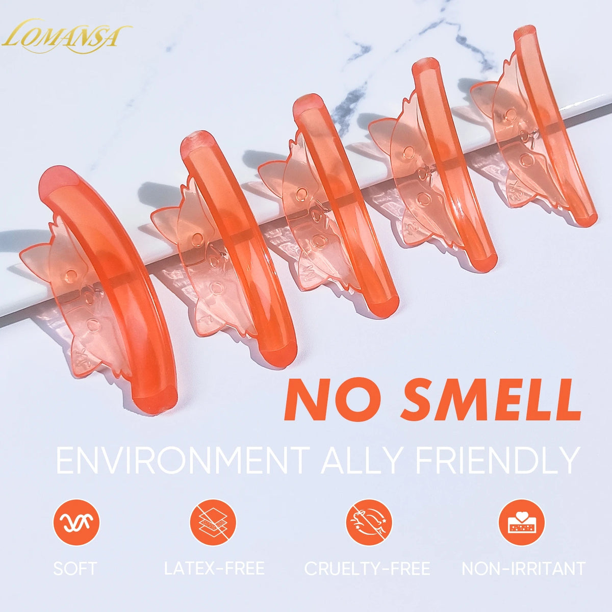 Lomansa silicone C-curl eyelash perm pad set (photo 5 of 10)