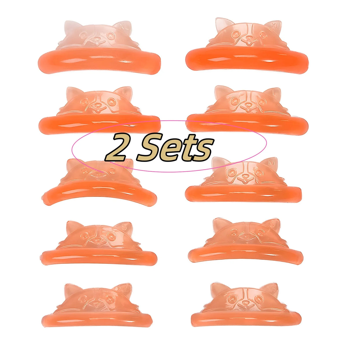 Lomansa silicone C-curl eyelash perm pad set (photo 8 of 10)
