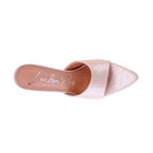 Stylish women's black stiletto sandals with a sleek design for elegant occasions