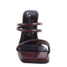 Dandelion croc sandals with stylish strappy design for women's fashion footwear