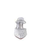 Rag Company sparkly spool heel shoes with shimmering details and stylish design for elegant occasions