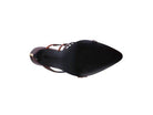 Sleek croc metal high heels from Rag Company with a stylish pointed toe design