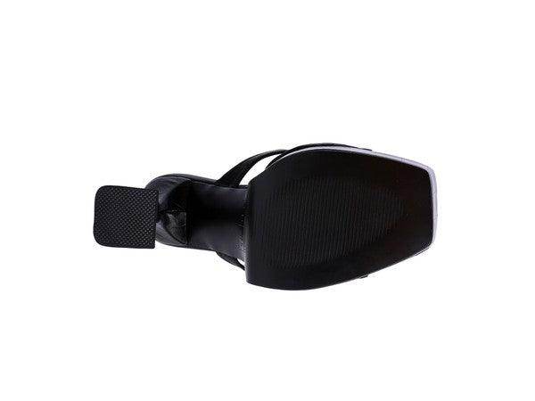 Elegant black heels from Rag Company, perfect stylish vacation footwear for any occasion
